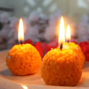 ayari gulab jamun candle