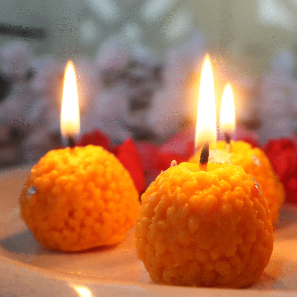 ayari gulab jamun candle