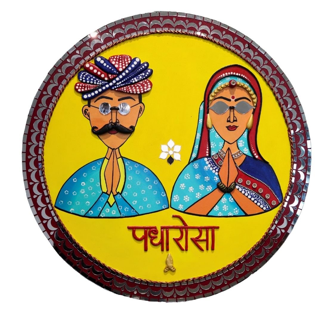 handmade padharo sa lippan art | traditional lippan wall décor handmade padharo sa lippan art | traditional lippan wall décor