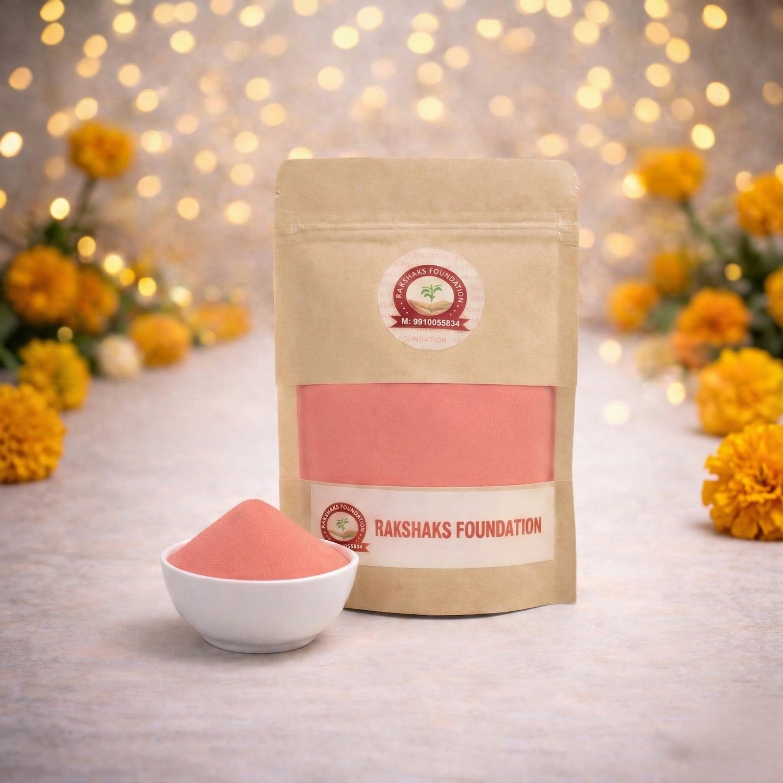 herbal red gulal powder for holi | skin safe natural organic color for festival & rangoli herbal red gulal powder for holi | skin safe natural organic color for festival & rangoli