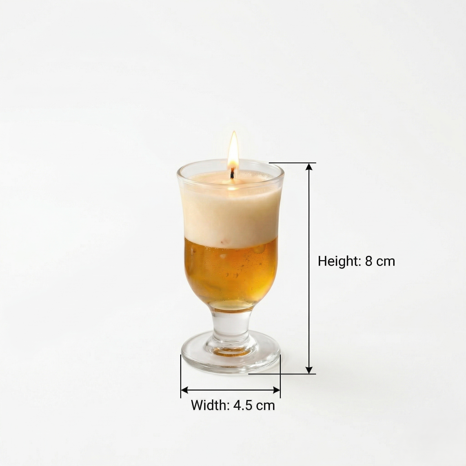 beer glass scented candle – decorative layered aromatherapy candle for home decor & gift beer glass scented candle – decorative layered aromatherapy candle for home decor & gift